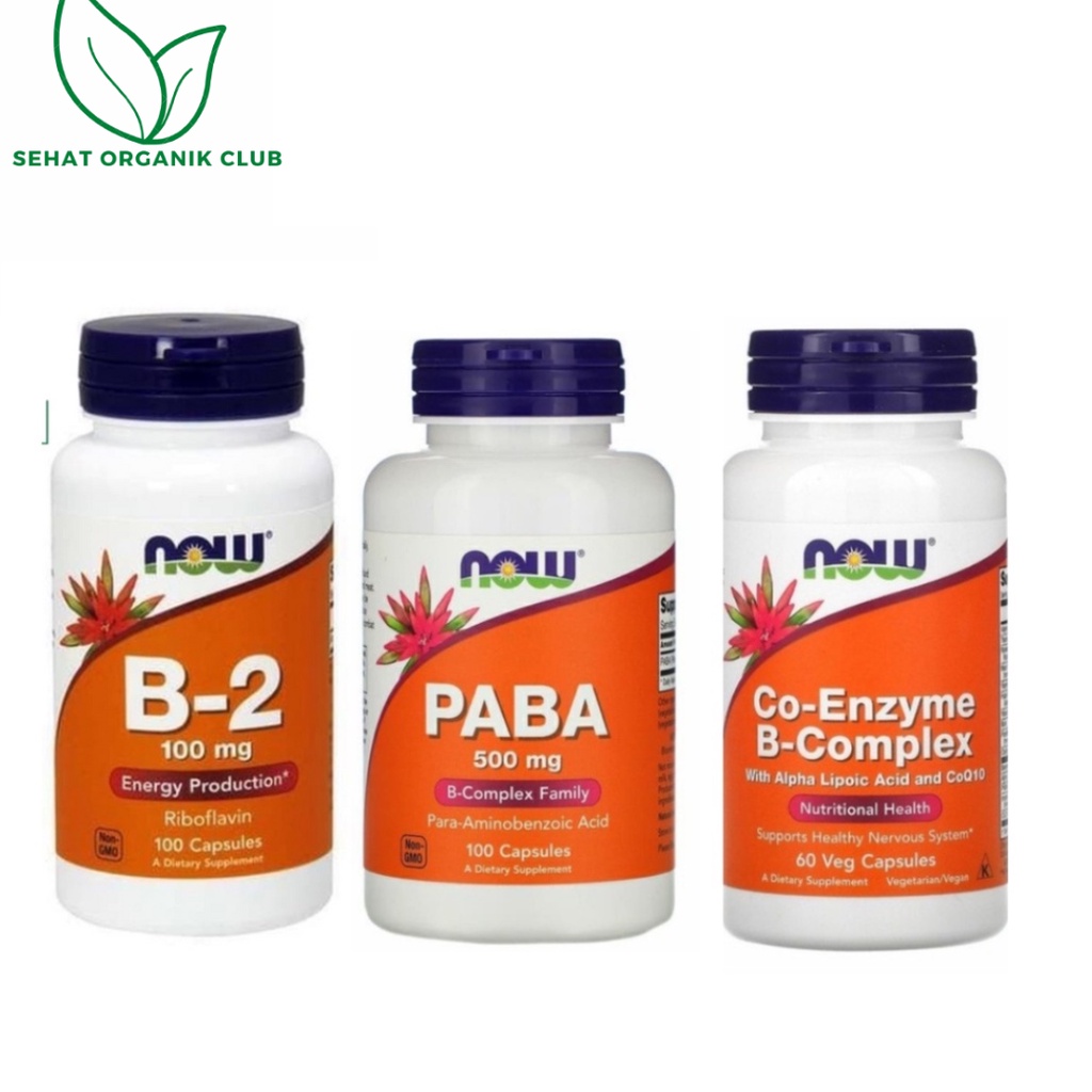 Jual NOW FOODS FOOD B-2 100 MG / VITAMIN B2 (RIBOFLAVINE) 100MG 100 ...