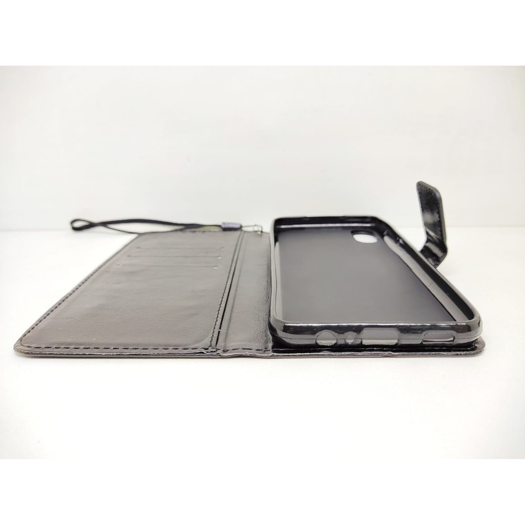 Flip Wallet Samsung A02 M02 6.2 inchi FlipCover Leather Sarung HP Kulit with Slot Card