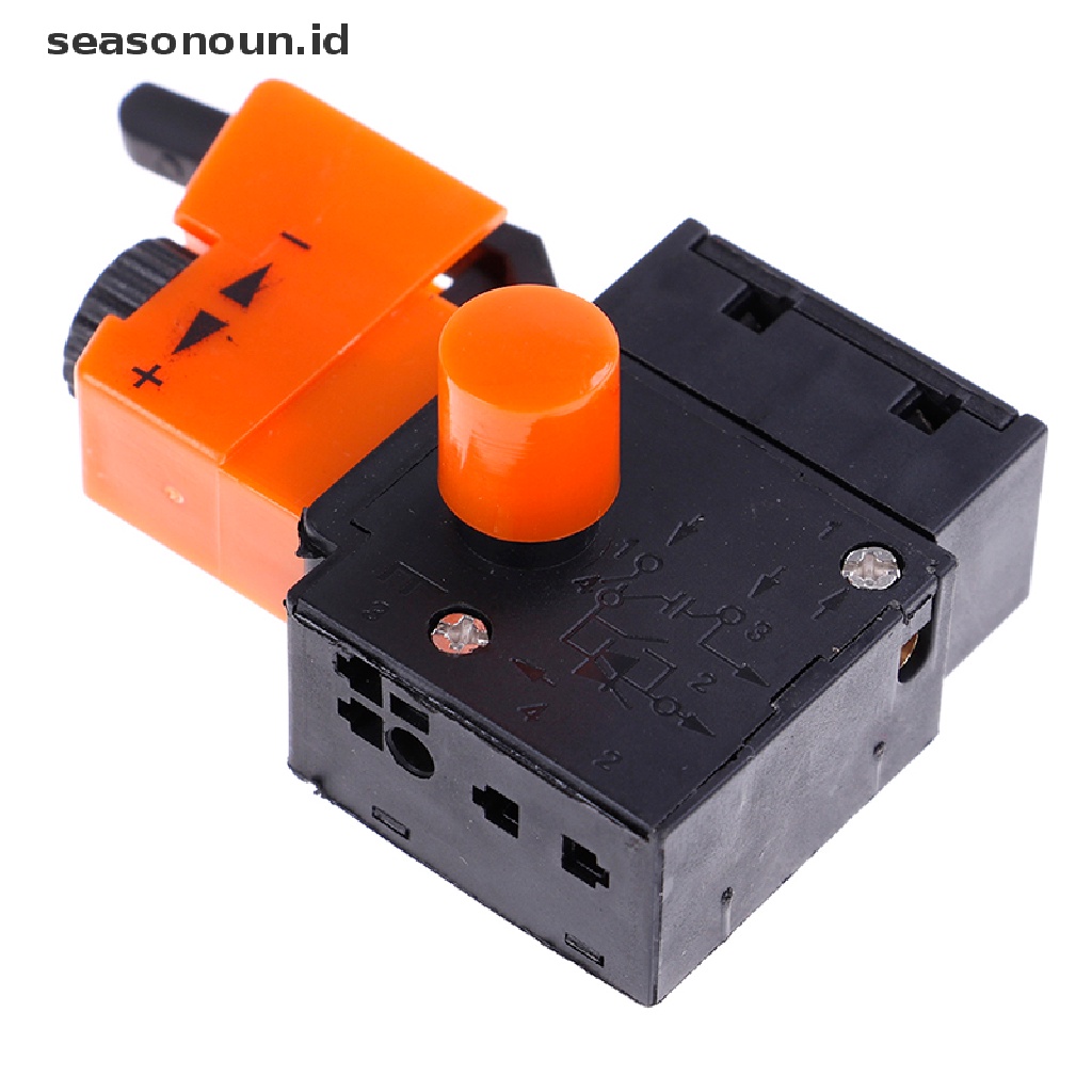 【seasonoun】 FA2-4/1BEK lock on power electric hand drill speed control trigger switch 250v  .