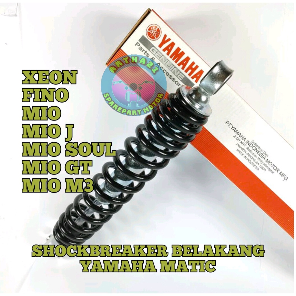 SHOCKBREAKER Belakang 5TL Motor yamaha Mio Sporty ,Mio M3 ,Mio Z ,Mio S ,Mio Smile , Mio Soul Karbu 