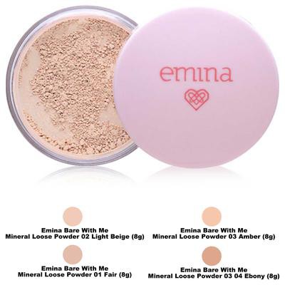 Emina Bare With Me Mineral Loose Powder | Bedak Tabur