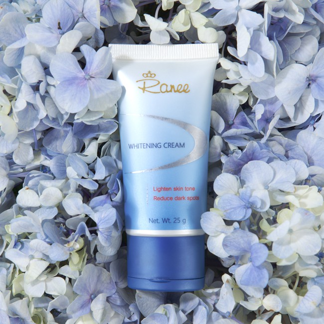 RANEE Whitening Cream | Cream Mencerahkan dan Menyamarkan Flek / Noda Hitam di Wajah dengan Arbutin 