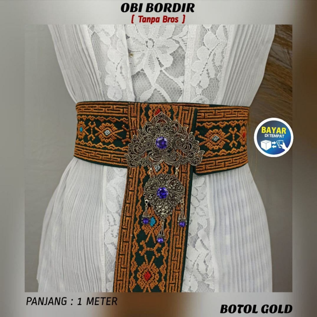 SudanBali Obi Bordir Bali Selendang Berkebaya Murah-1