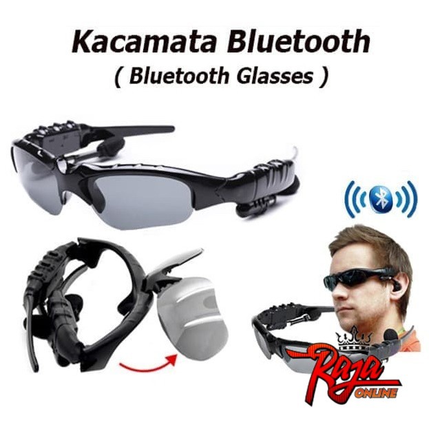 MP3 Sunglasses With Bluetooth (Kacamata MP3 + Bluetooth) -Kacamata Handsfree Headset Full Music