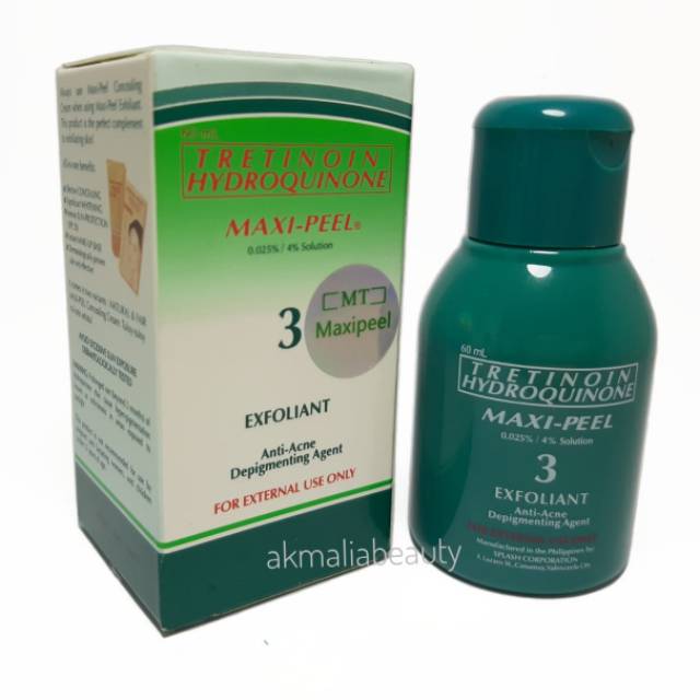 TONER MAXIPEEL 3 ANTI ACNE ORIGINAL PHILIPIN
