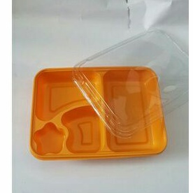 BENTO BINTANG BENTO MIKA 4 SEKAT / BENTO SEKAT WARNA MIKA BENTO KOTAK + TUTUP TRAY Bento 4 SKAT BENTO WARNA MIKA WARNA MIKA BENTO KOTAK NASI BENTO / TEMPAT MAKAN BENTO TRAY BENTO SEKAT 4 BINTANG TRAY BINTANG SEKAT 4