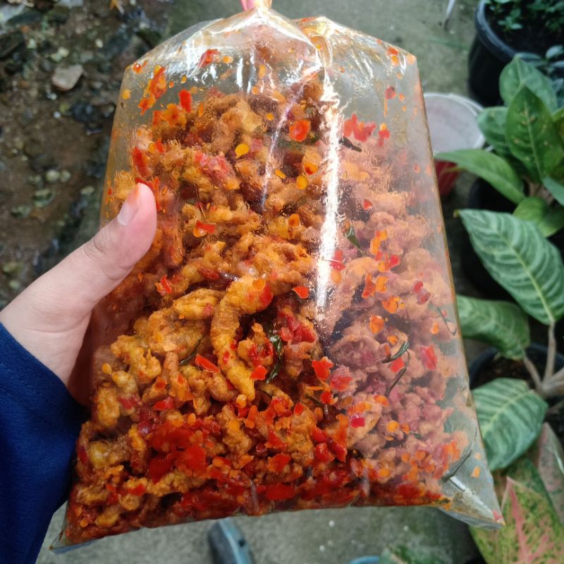 

[TERMURAH] Usus crispy pedas gila | USUS CRISPY best seller