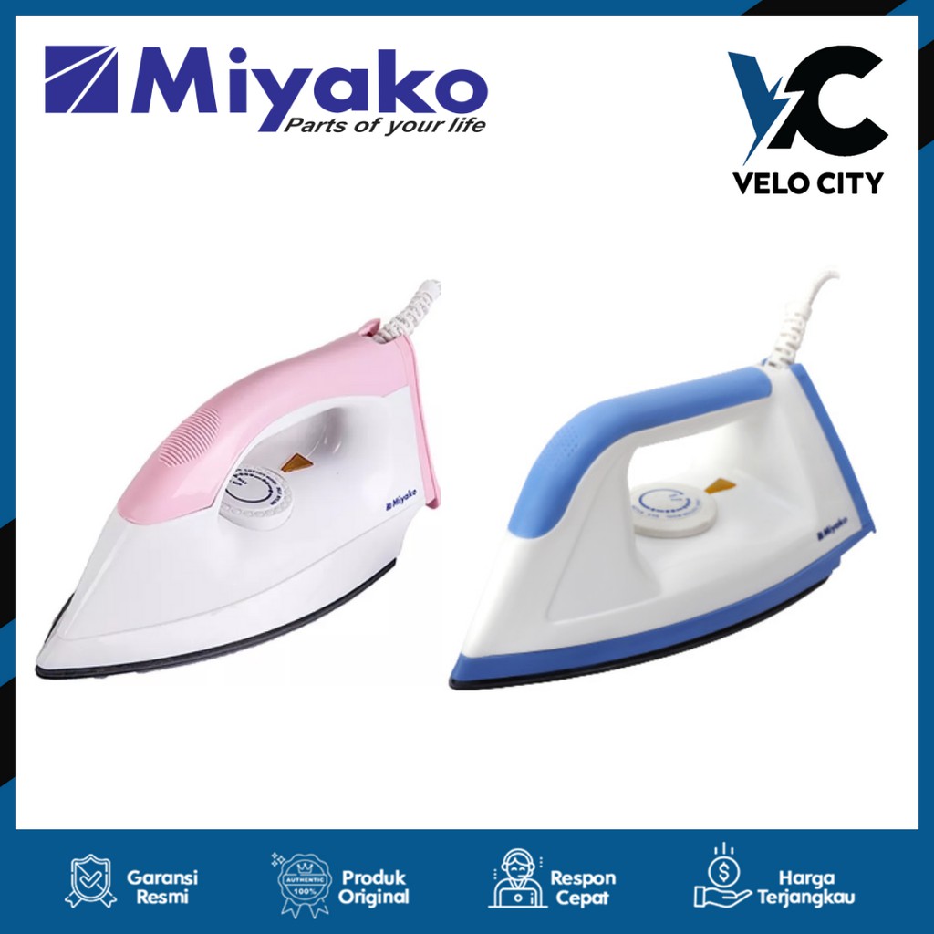 Setrika Miyako El-1000 M Electric Iron Miyako EI 1000 M