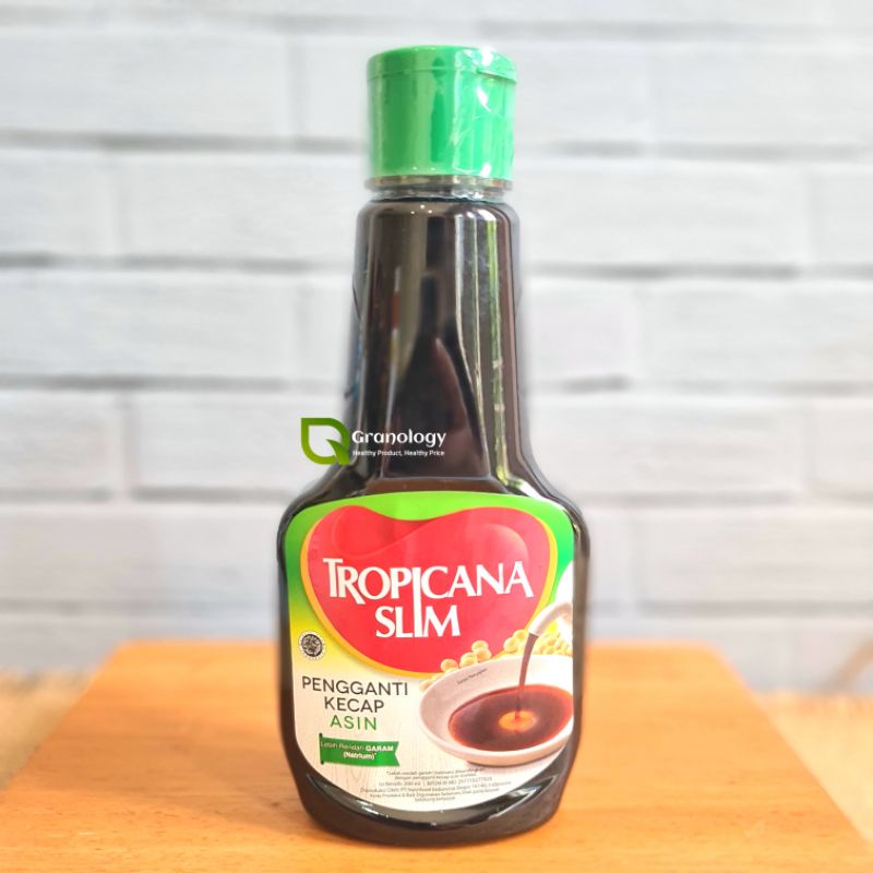 Tropicana Slim Kecap Asin Keto Less Salt 200 ml