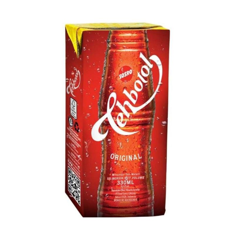 

Tehbotol SOSRO Minuman Teh Original 330 ml