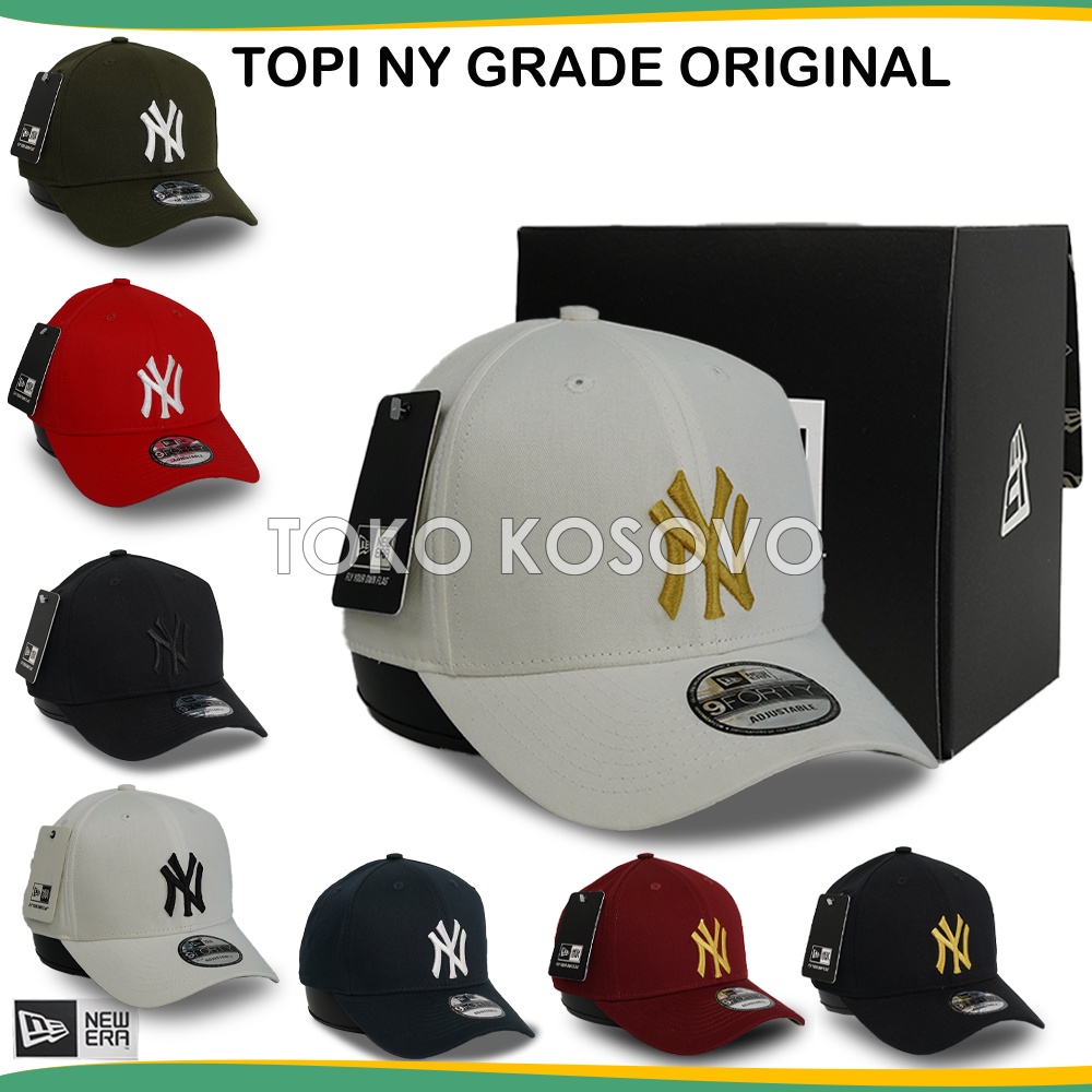 Topi Grade ORIGINAL Baseball Hat NY Boston Red Sox Topi Bisbol Basket Tim MLB NBA Cap Pria Dewasa Ori Distro NYC YN NY New York Yankees Ori Premium Murah Import 100% Anak Laki Wanita Unisex Bordir Polos  Bassball Besball Basball Basseball Hip Hop Snapback