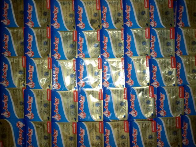 TIDAK BISA COD Anchor Unsalted Butter / Salted Butter 7 gr