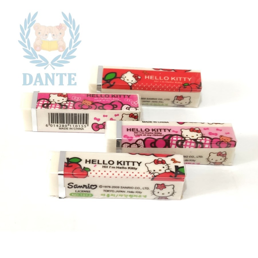 

Penghapus Sanrio No.1015 Hello Kitty isi 4pcs