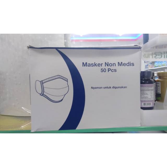 Masker non medis 50 pcs produk kimia Farma