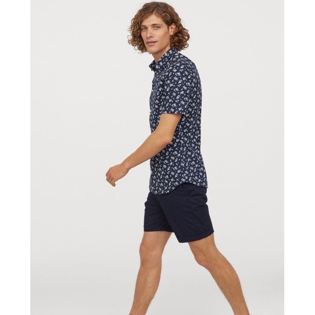 H&amp;M Cotton Shirt Short Sleeve with full tag