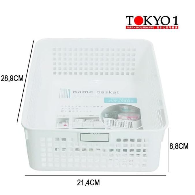 

READY COD Tokyo1 B5-Name Basket(White)458364 TERMURAH