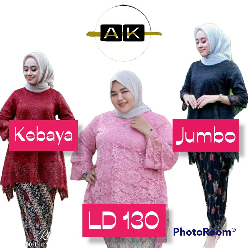 Kebaya Jumbo LD 130 / Kebaya Jumbo / Kebaya Brukat / Kebaya Modern / Kebaya / Kebaya Brokat / Baju K