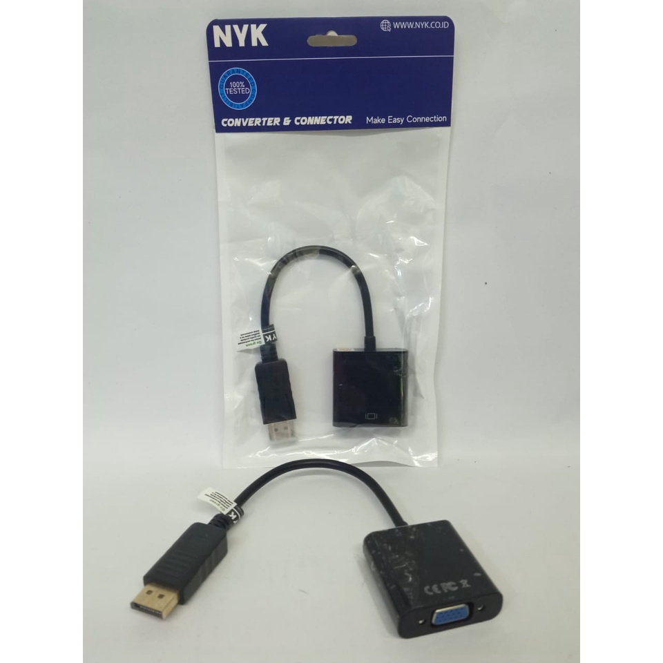 NYK Kabel Converter DP Display Port to VGA