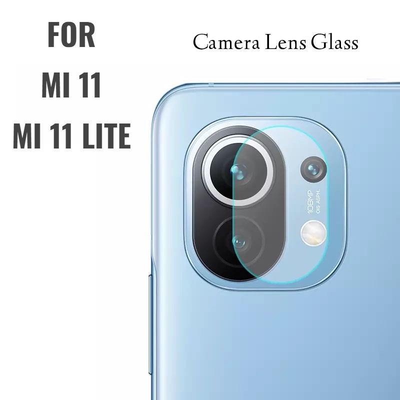 Pelindung Kamera Xiaomi MI 11 11 Lite Tempered Glass Protection Camera Bening