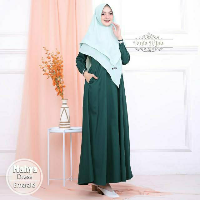 MAHYA DRESS FANIA HIJAB / GAMIS BUSUI / GAMIS TOYOBO