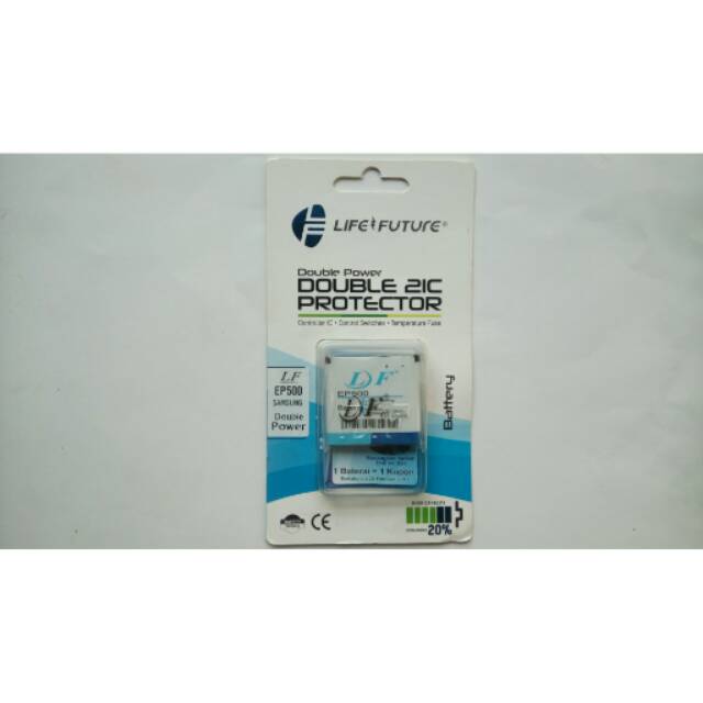 Baterai sony ericsson ep500 double power