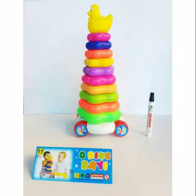 Mainan O Ring Donat Susun Oring Tingkat Shopee Indonesia Mainan O Ring Donat Susun Oring Tingkat Shopee Indonesia