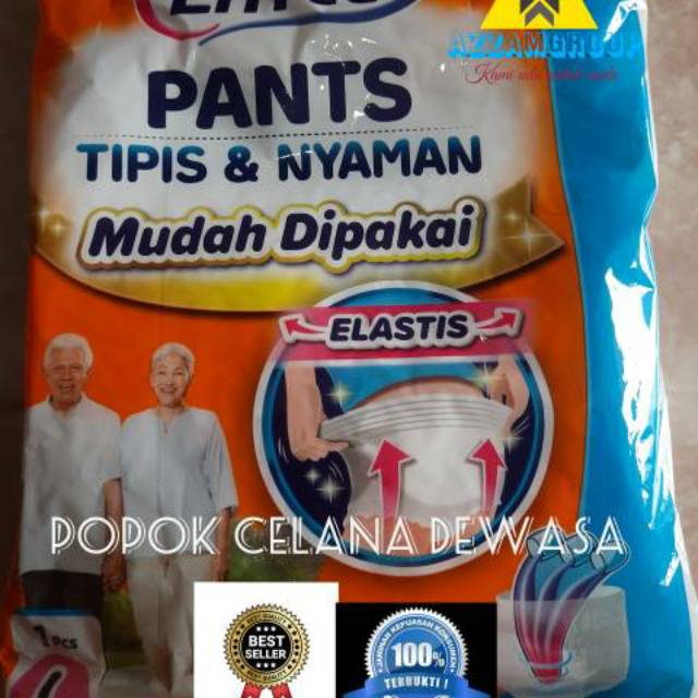 POPOK CELANA DEWASA MERK LIFREE uk M isi 10pcs Termurah!!