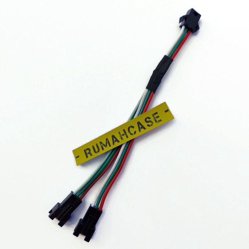 Kabel Splitter Konektor JST SM 2 / 3 / 4 pin Cabang 2 / 3 / 4 Male Female LED Strip RGB WS2812B WS 2