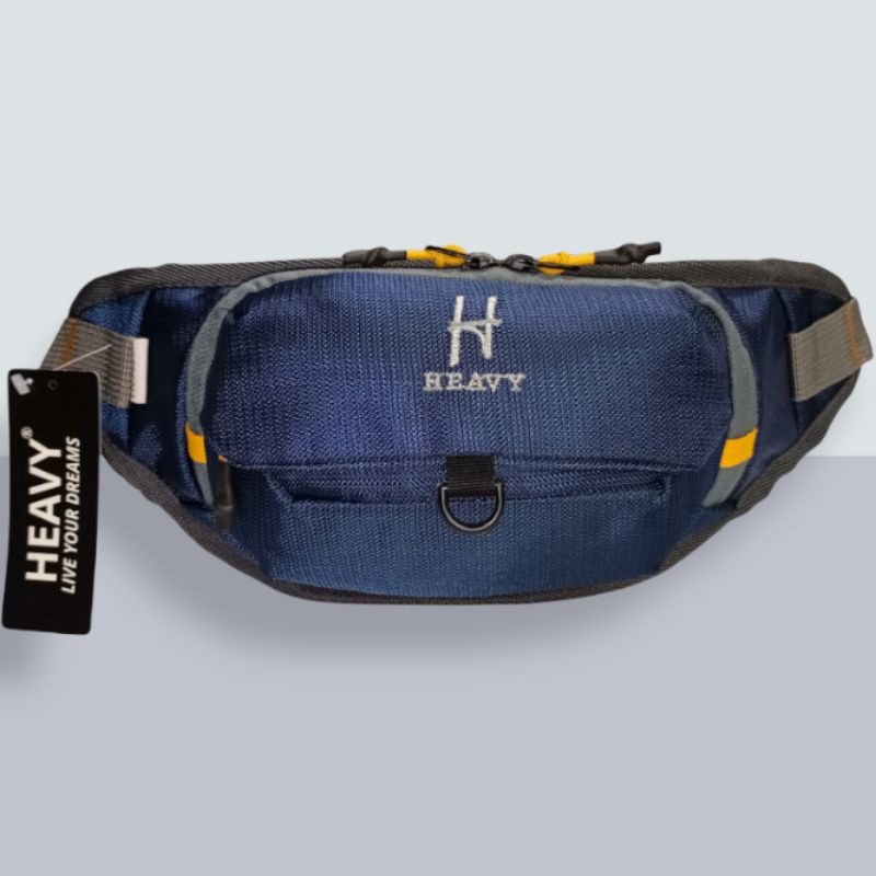 Heavy Official Shop - Heavy.bag Tas pinggang pria - Waistbag Heavy - Tas Pria Kasual