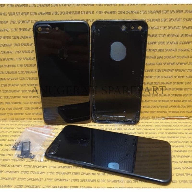 Back Casing Kesing Housing iPhone 7 plus | iPhone 7+ Jet Black