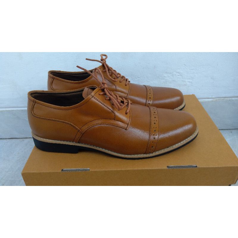 sepatu kerja pria sepatu casual pria sepatu pantofel pria Flavio Boston Model Silva