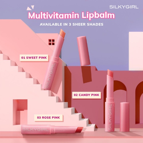 SILKY GIRL multi vitamin lip balm