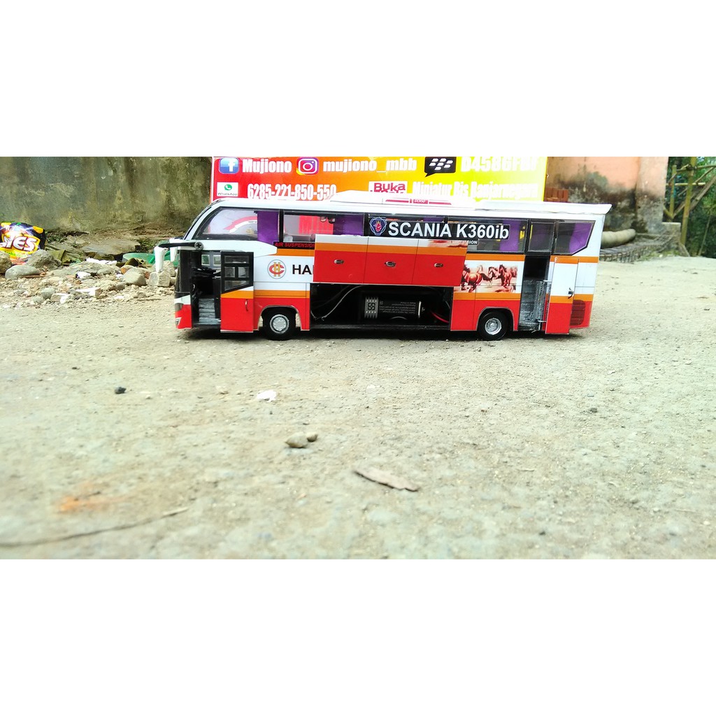 Miniatur Bus Pandawa 87 Jetbus 3plus Tronton