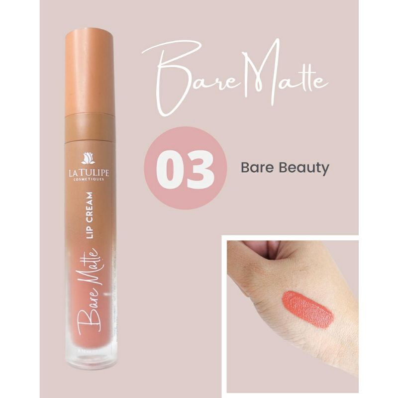 LA TULIPE BARRE MATTE LIPCREAM ~ ORIGINAL 100%