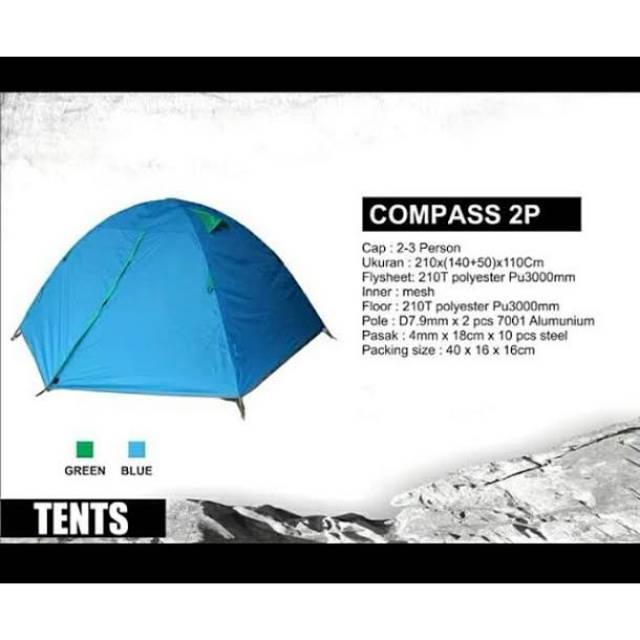 Tenda Compass 2P Ultralight