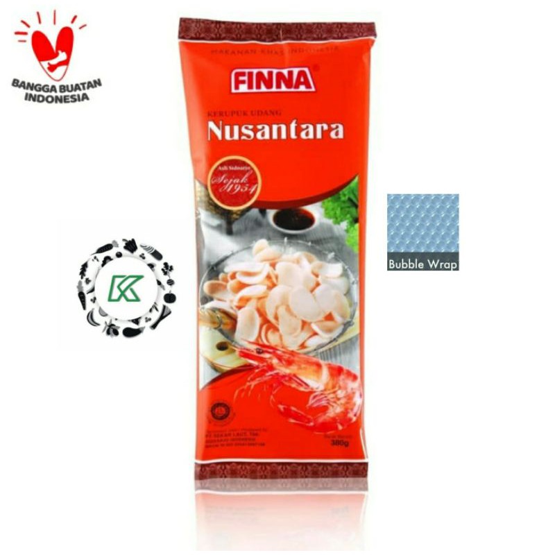 

FINNA NUSANTARA kerupuk udang Premium 380gr Halal READY