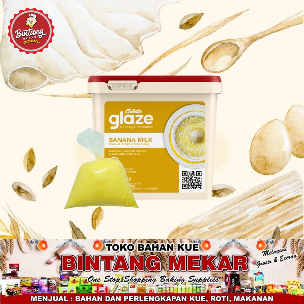 

Colatta Glaze Banana Milk Repack - 250gr