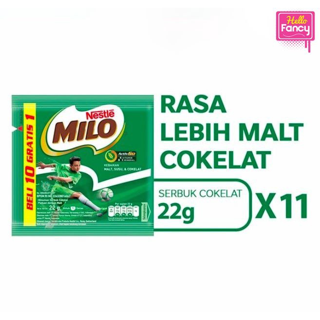 

Susu Coklat Milo Active-Go 1 Sachet 22gr / Susu Bubuk /Coklat Bubuk