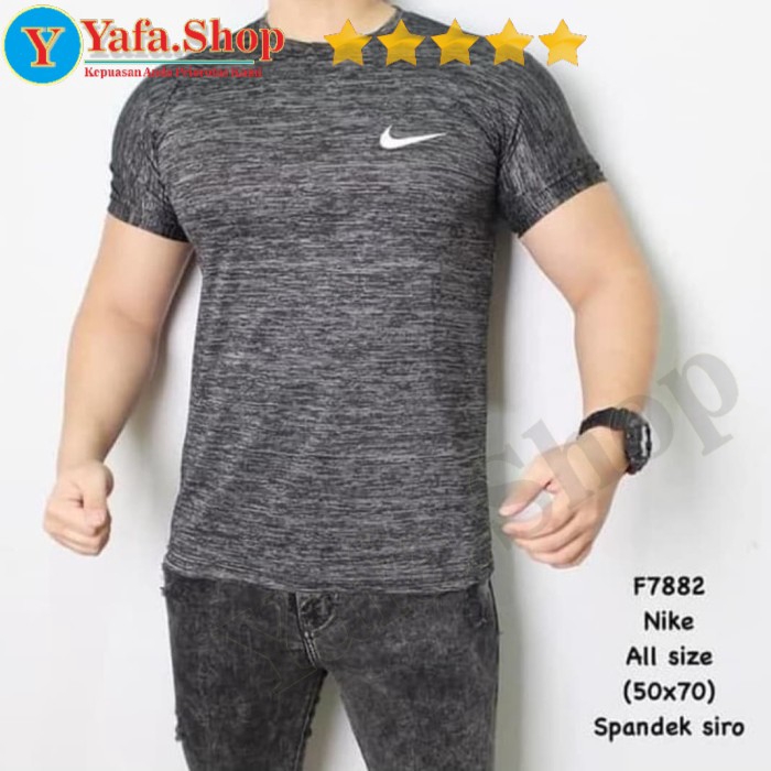 Baju Kaos Pakaian NIKE MISTY Gym Fitness Fashion Training Running  laki laki cowok pria murah keren