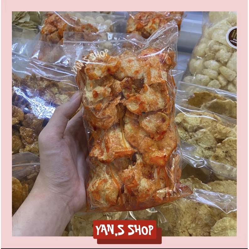 

Emping Balado Pedas Manis Bakpau A1 - Bakpao A Satu Legendaris
