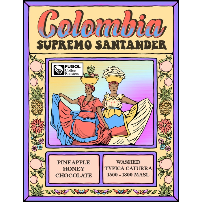 

Biji Kopi Arabika COLOMBIA SUPREMO SANTANDER (200 gr) Single Origin - BIJI