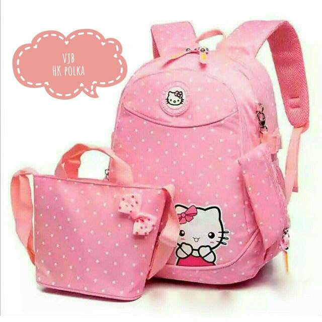 Tas ransel wanita hello kity tas sekolah