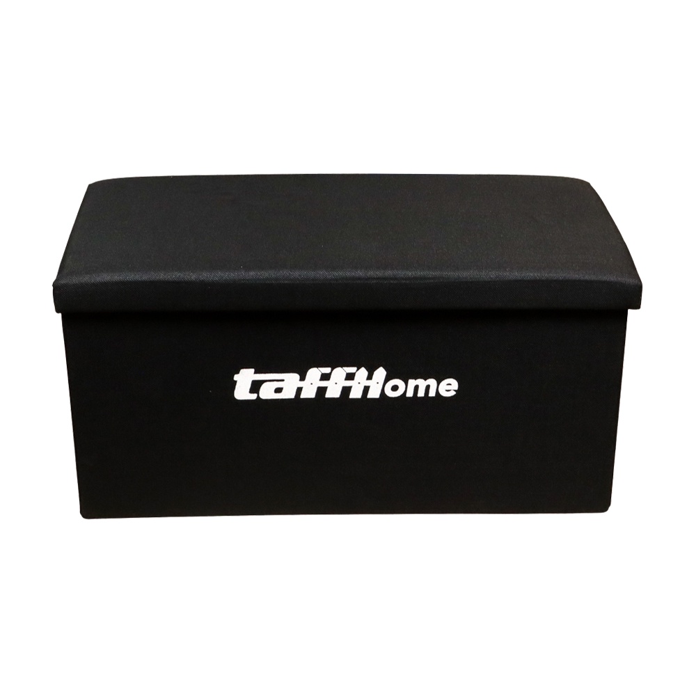 TaffHOME Sofa Kotak Penyimpanan Barang Foldable Storage Container 76x38x38cm - LH962 - Black