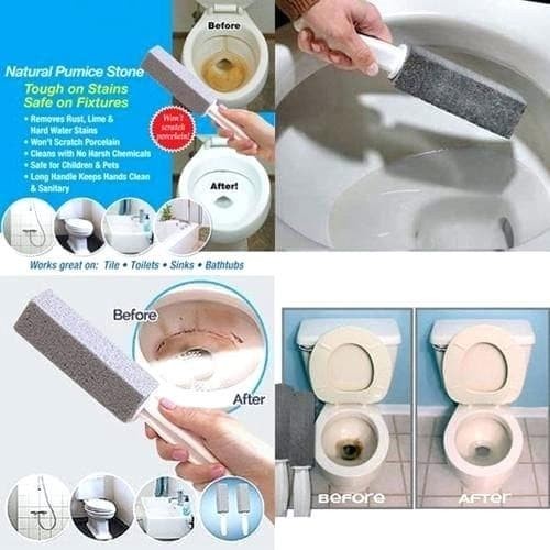 Ring X Pumice Stone Alat Pembersih Kerak Plak WC Toilet Closet Bathtub alat kosek wc batu