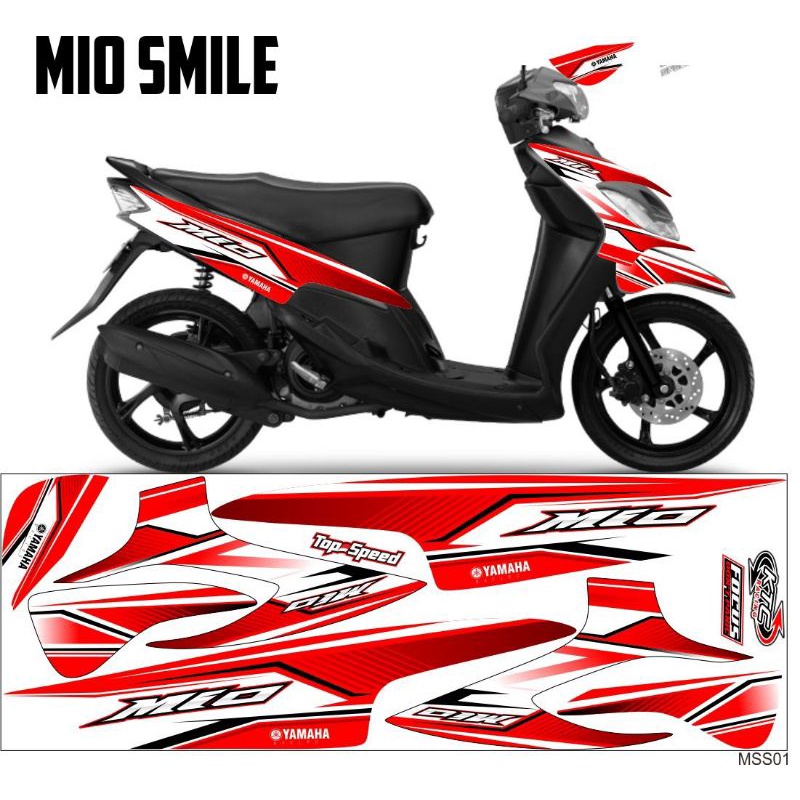 STRIPING YAMAHA MIO SMILE RACING