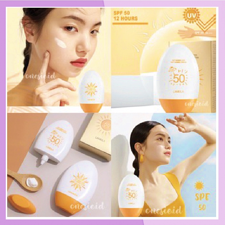 LAMEILA Sun Block SPF 50 Sun Screen Wajah Tahan PA+++ 12 Jam LA065