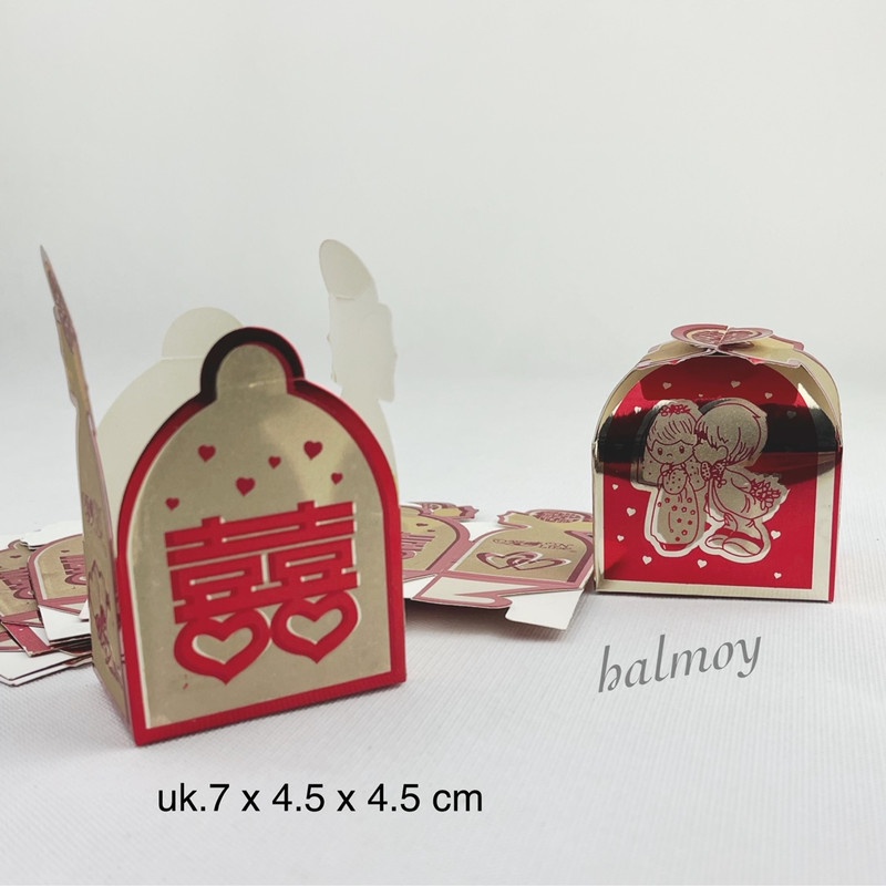 

GIFT BOX SOVENIR BOX TEMA KAWIN UK. 7x4.5x4.5 CM