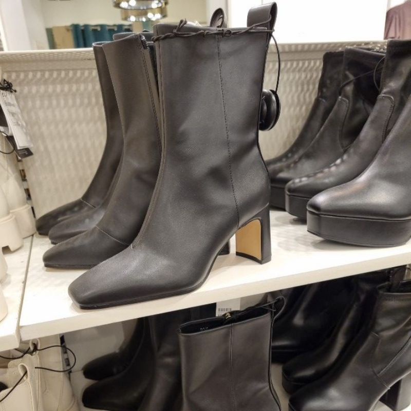 Diskon (ATM) Sepatu boots heels H&M JASTIP jasa titip hnm Terkini Termuurah 2026
