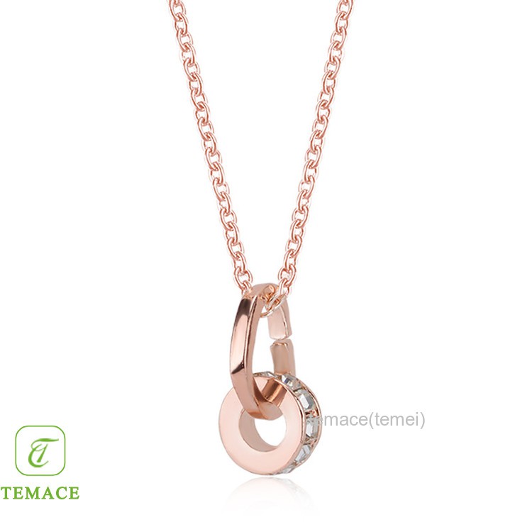 【MHANG】Kalung Wanita Senyum Baru New Smile Lady Necklace Rantai Klavikula Logam Sederhana Berkualitas Tinggi