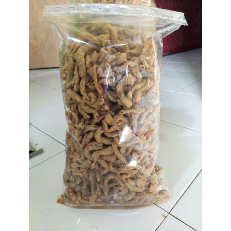 

kripik usus 1kg